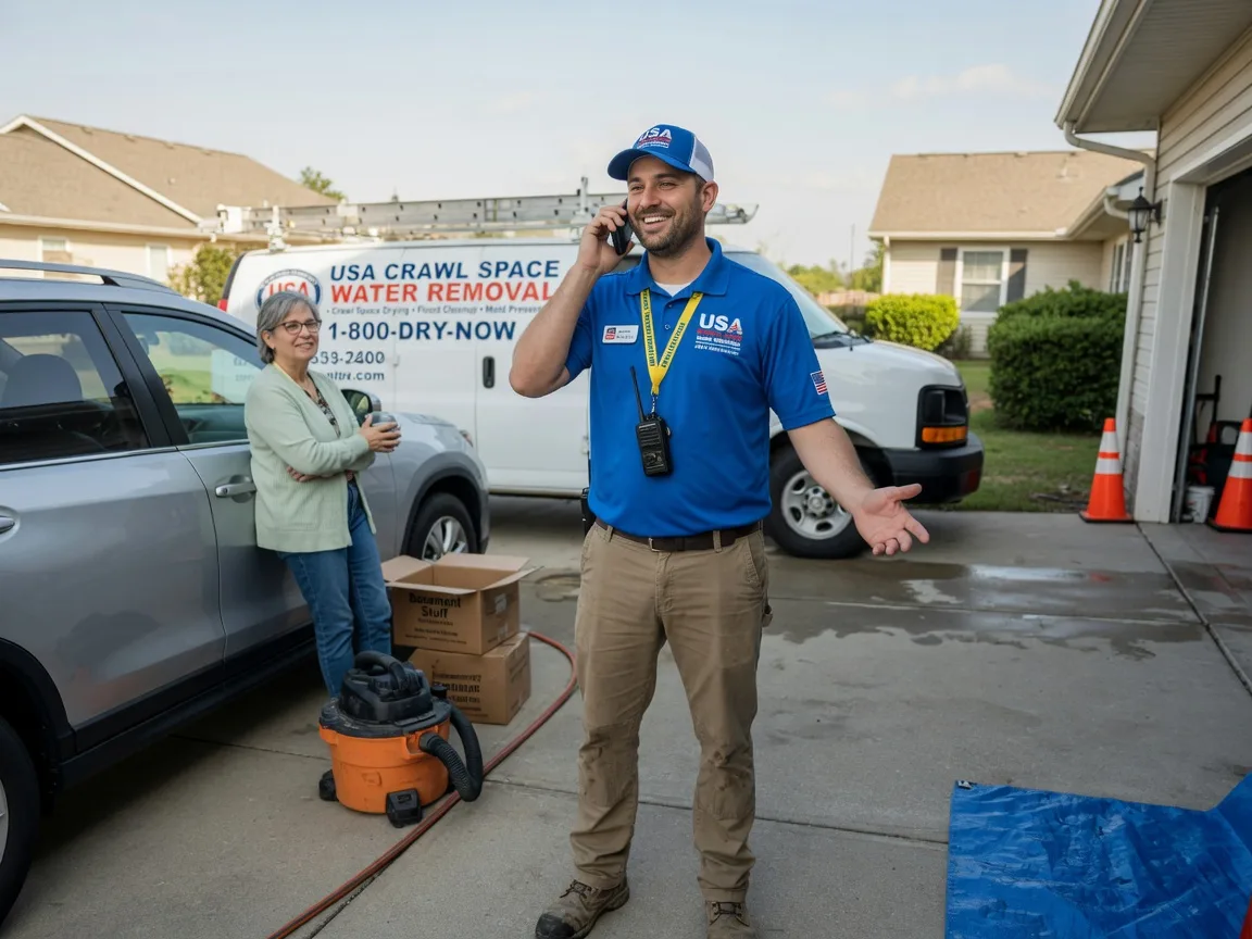 Crawl Space Water Removal Ashland, LA FAQs